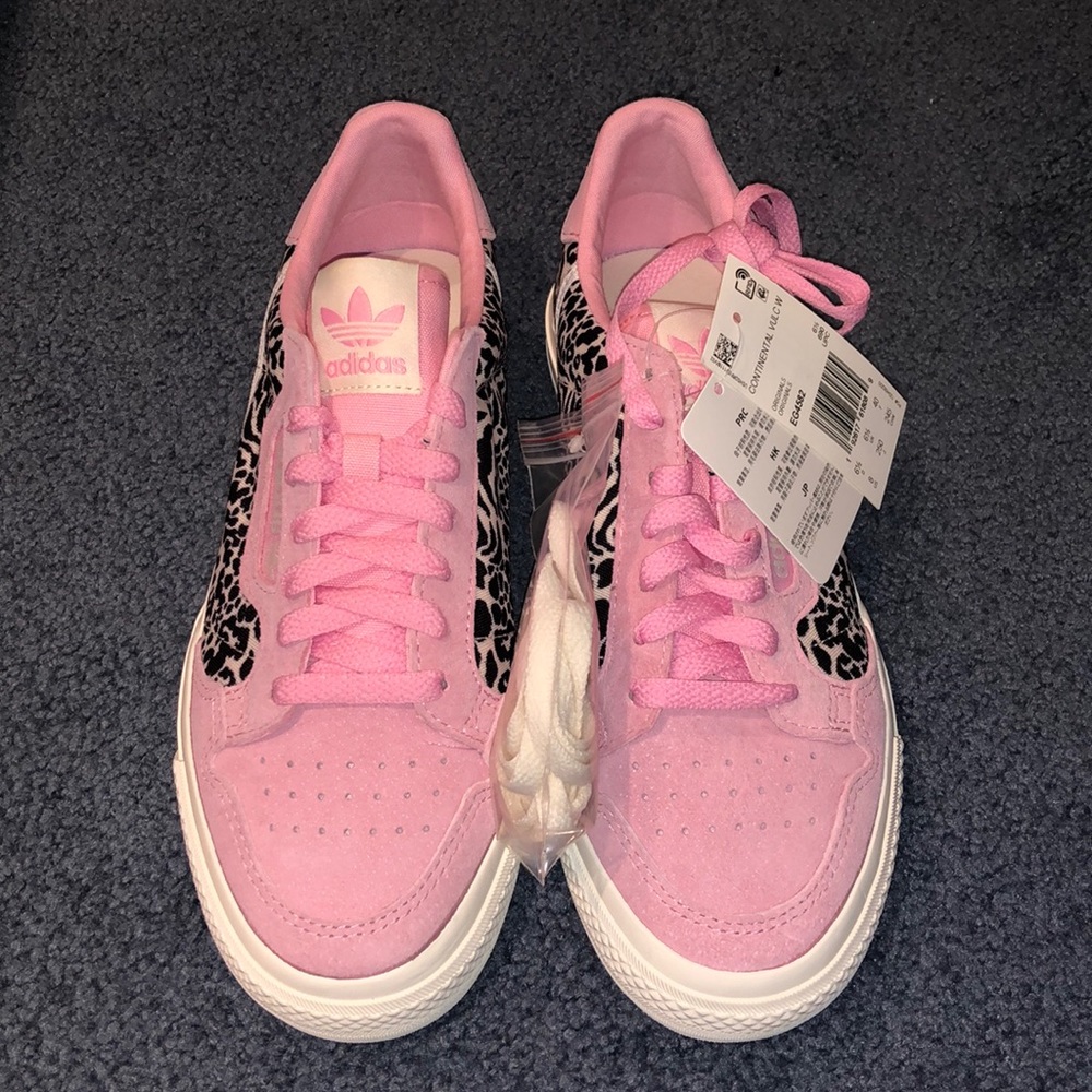 Adidas Continental Vulc Leopard sneakers